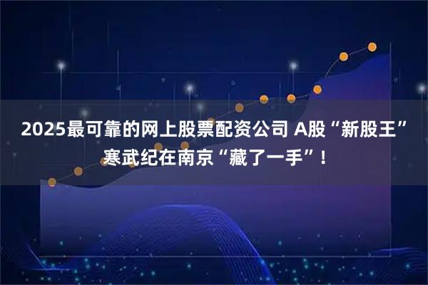 2025最可靠的网上股票配资公司 A股“新股王”寒武纪在南京“藏了一手”！